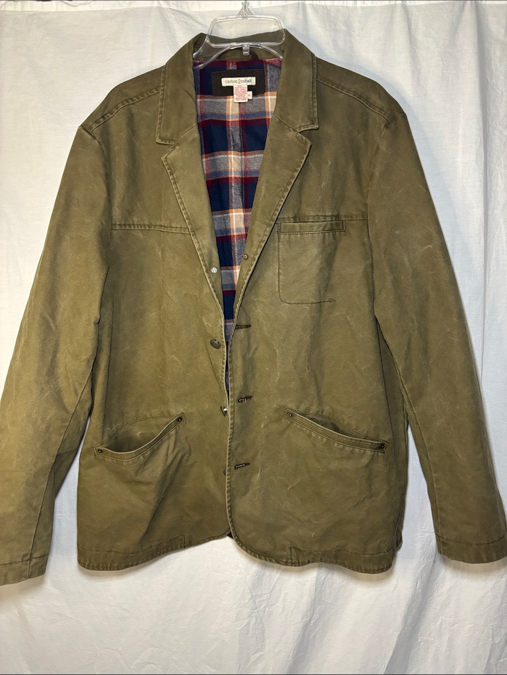 Waxed Cotton Hybrid Classic Workwear Jacket